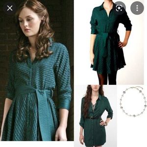 ANYONE HAVE …. I am looking for this catherine malandrino green shirt dress